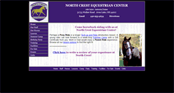 Desktop Screenshot of northcrestequestrian.com